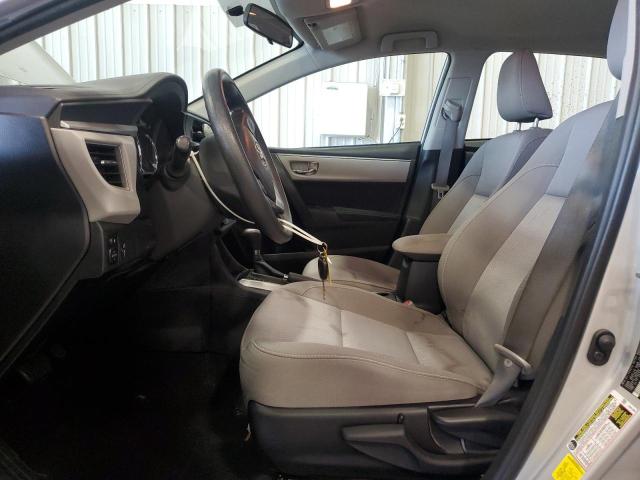 TOYOTA COROLLA 2016 Silver