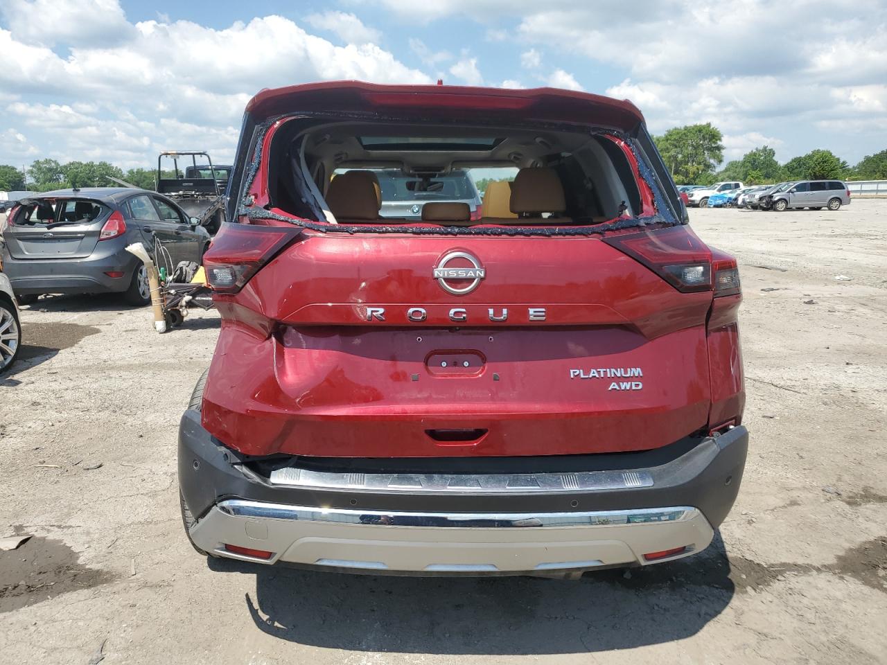 2022 Nissan Rogue Platinum VIN: JN8BT3DD6NW273970 Lot: 62647645