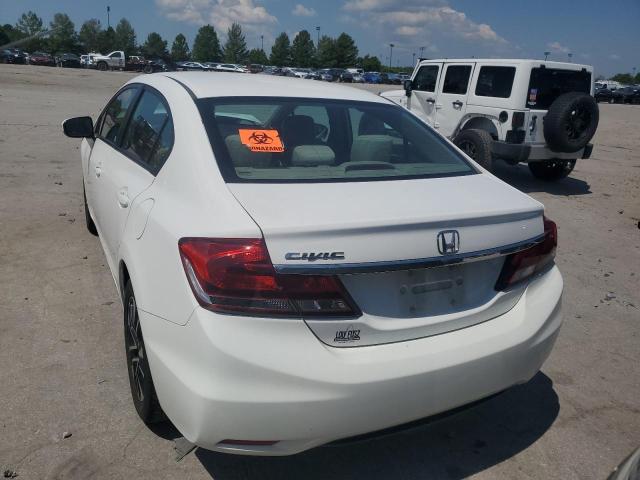 Sedans HONDA CIVIC 2015 Biały