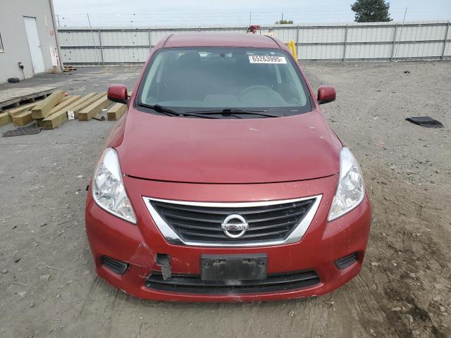  NISSAN VERSA 2012 Red