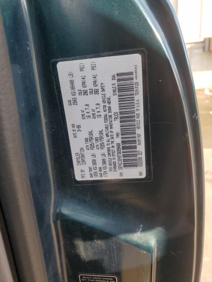 1996 Dodge Ram 1500 VIN: 1B7HC16Y0TS699460 Lot: 63473675