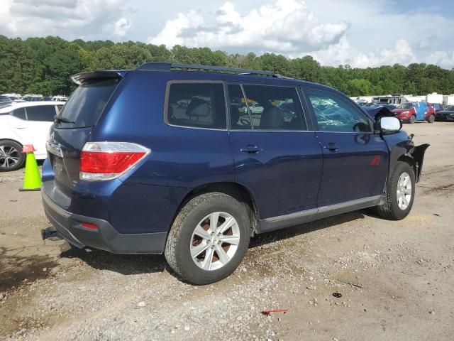Parquets TOYOTA HIGHLANDER 2012 Granatowy