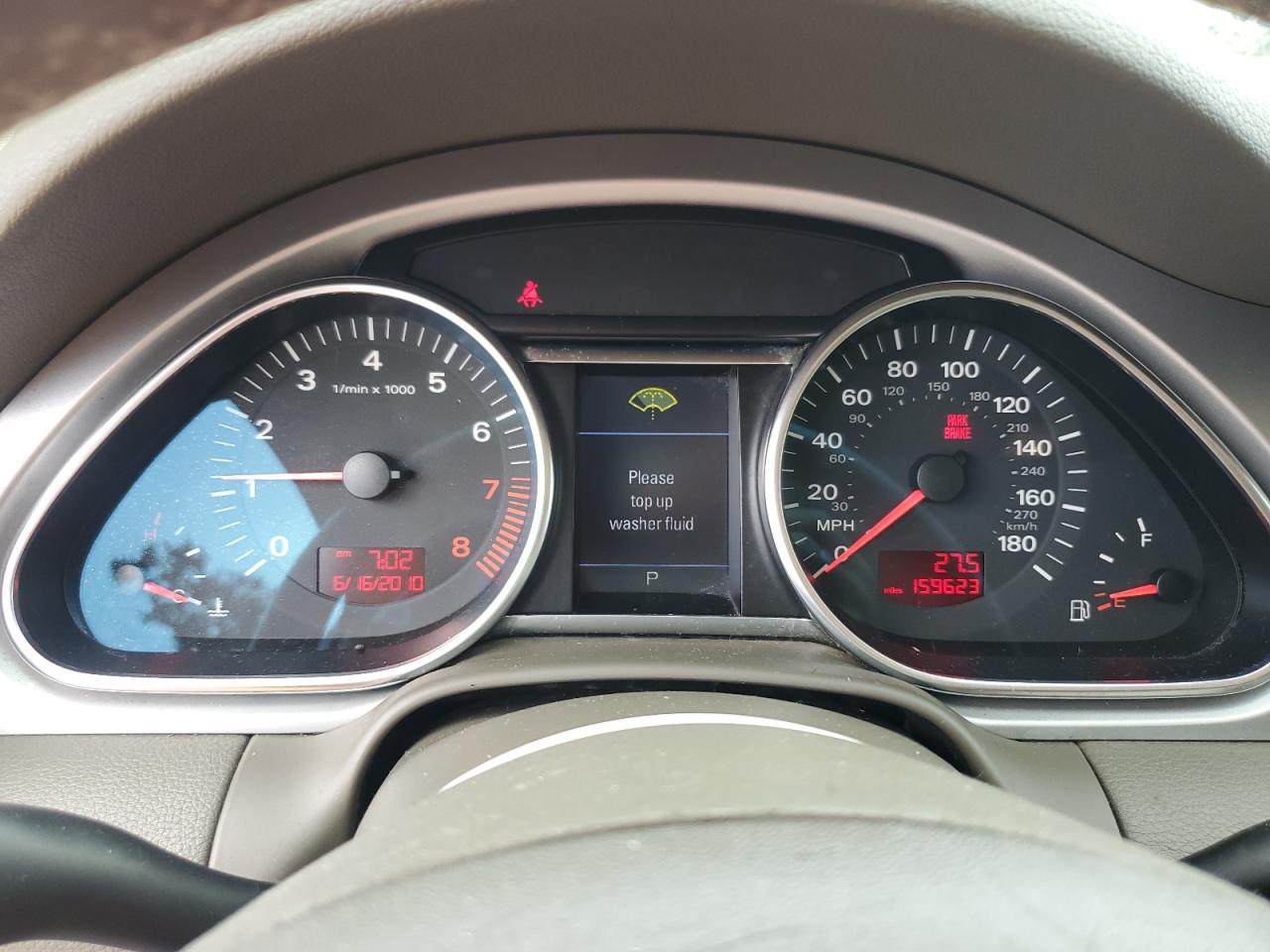 2009 Audi Q7 3.6 Quattro VIN: WA1AY74L49D012520 Lot: 64631635