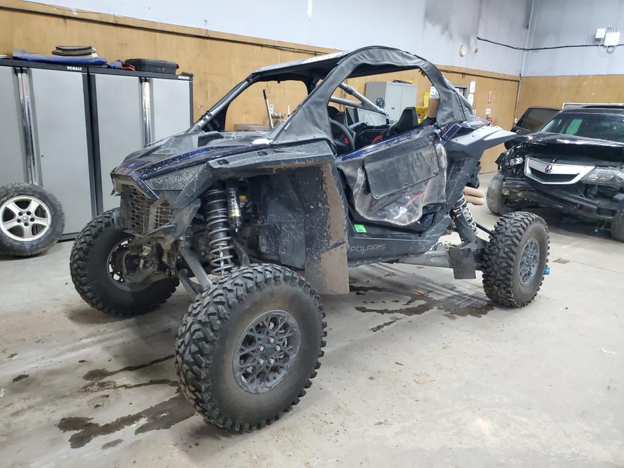 2023 Polaris Rzr Pro R Ultimate Launch Edition blue null gas 3NSRGL2K0PG321155 photo #3