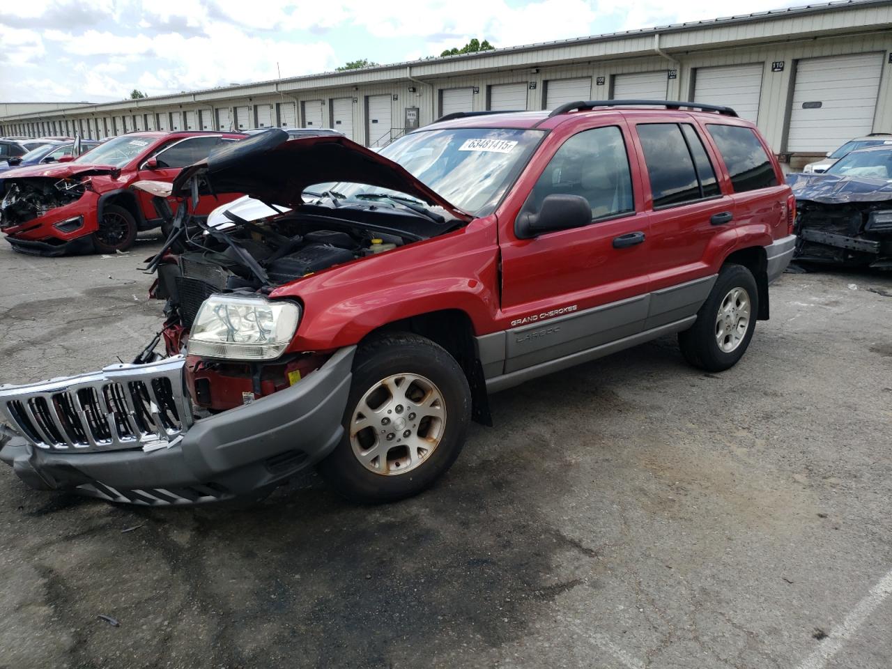 2002 Jeep Grand Cherokee Laredo red null gas 1J4GX48SX2C311017 photo #1