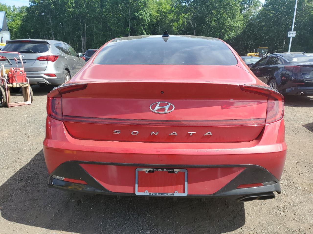 2020 Hyundai Sonata Sel VIN: 5NPEF4JA2LH039652 Lot: 64838185