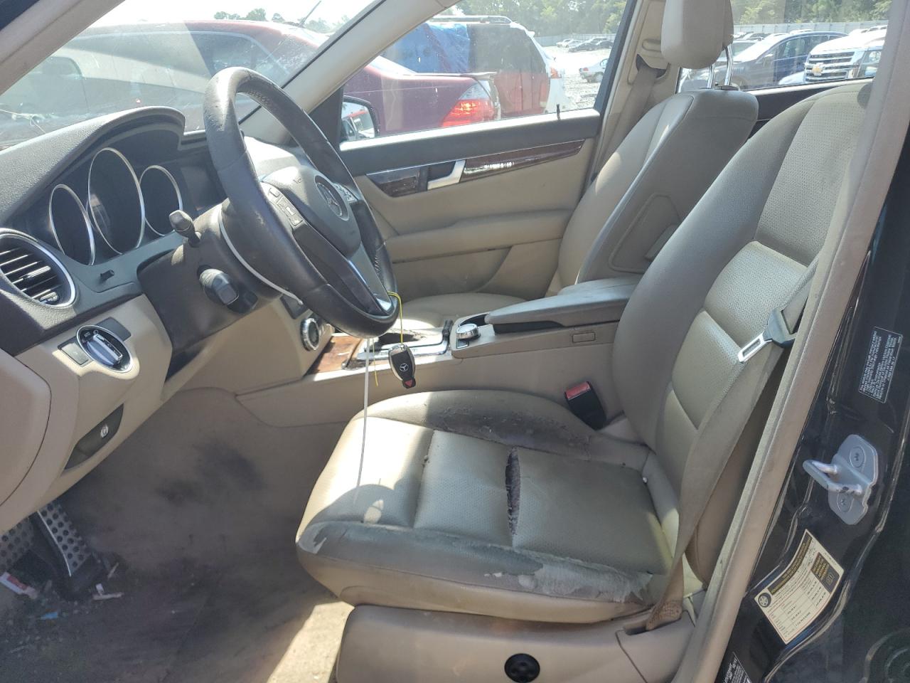2012 Mercedes-Benz C 300 4Matic VIN: WDDGF8BB6CR202406 Lot: 62596955