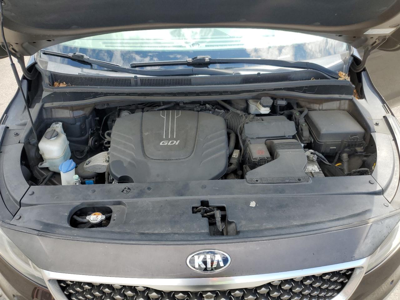 2016 Kia Sedona Sxl VIN: KNDME5C10G6141923 Lot: 64624705