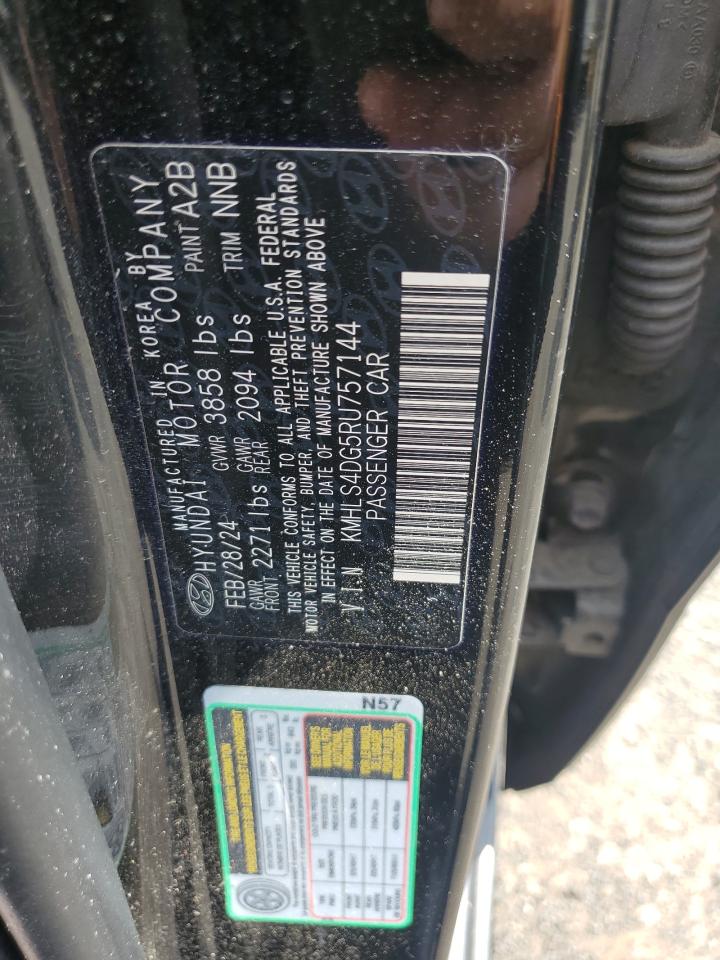 2024 Hyundai Elantra Sel VIN: KMHLS4DG5RU757144 Lot: 65319005