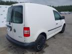 2013 VOLKSWAGEN CADDY C20 for sale at Copart WHITBURN