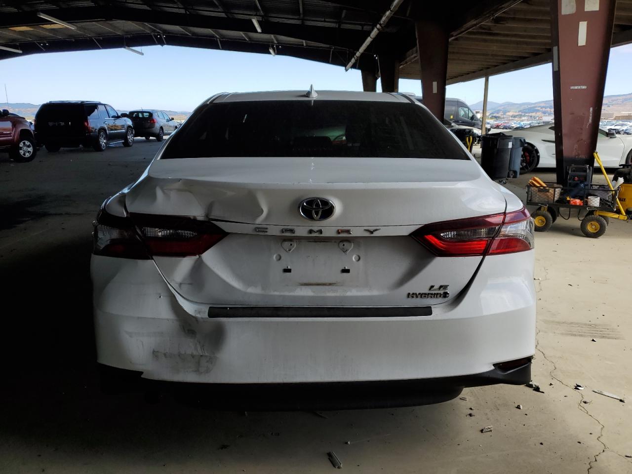 2022 Toyota Camry Le VIN: 4T1C31AK2NU573195 Lot: 64556825