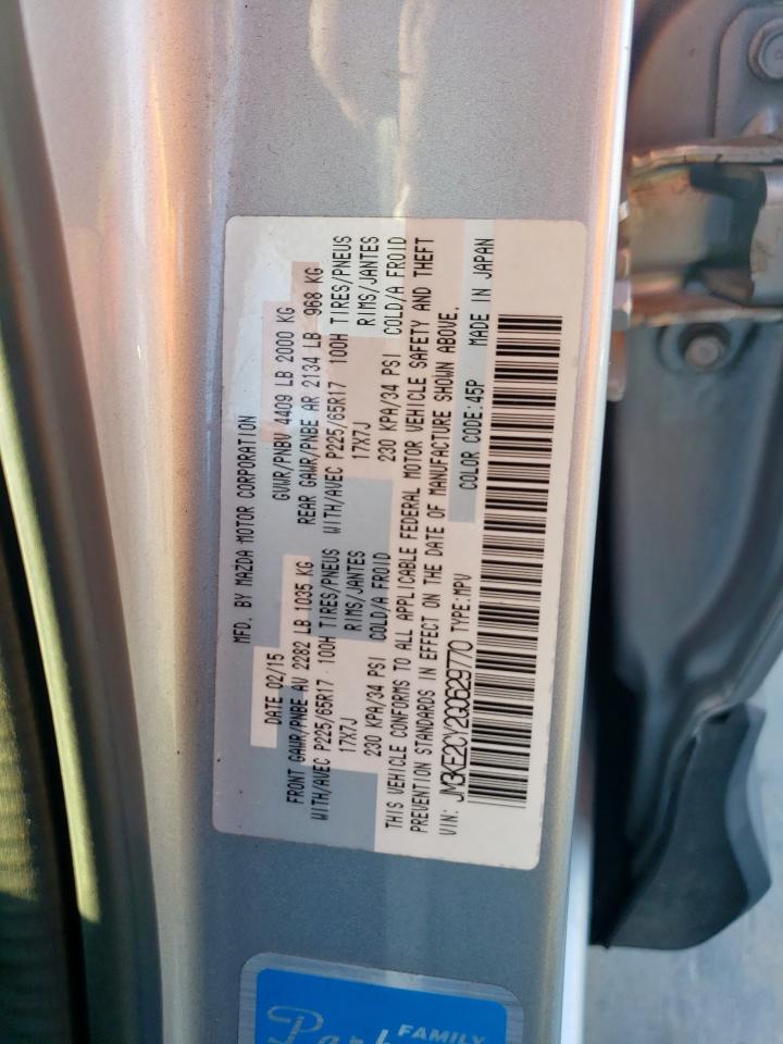 2016 Mazda Cx-5 Touring VIN: JM3KE2CY2G0629770 Lot: 66211045