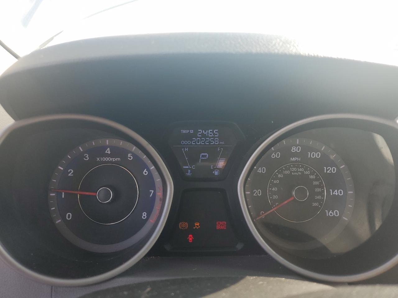 2012 Hyundai Elantra Gls VIN: KMHDH4AE1CU219182 Lot: 65952175