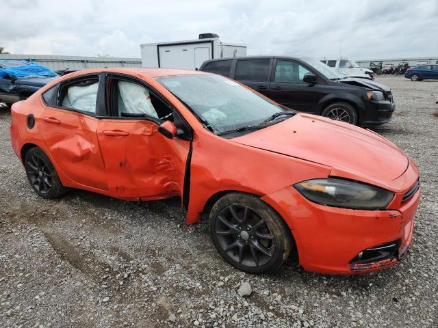  DODGE DART 2016 Pomarańczowy