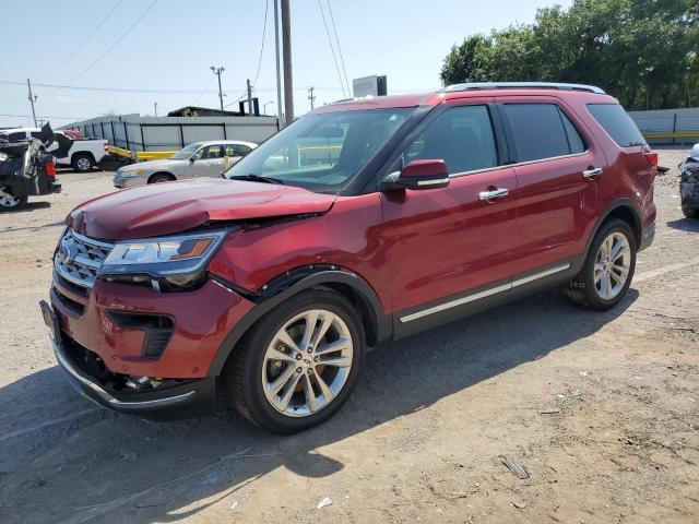  FORD EXPLORER 2018 Czerwony