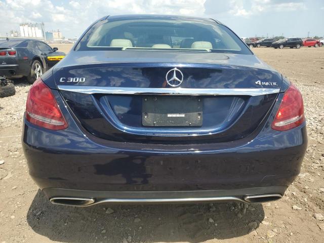  MERCEDES-BENZ C-CLASS 2015 Granatowy