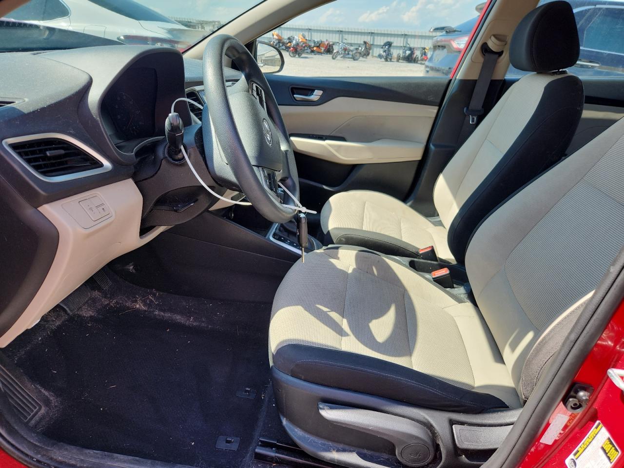 2022 Hyundai Accent Se VIN: 3KPC24A60NE171492 Lot: 65224985