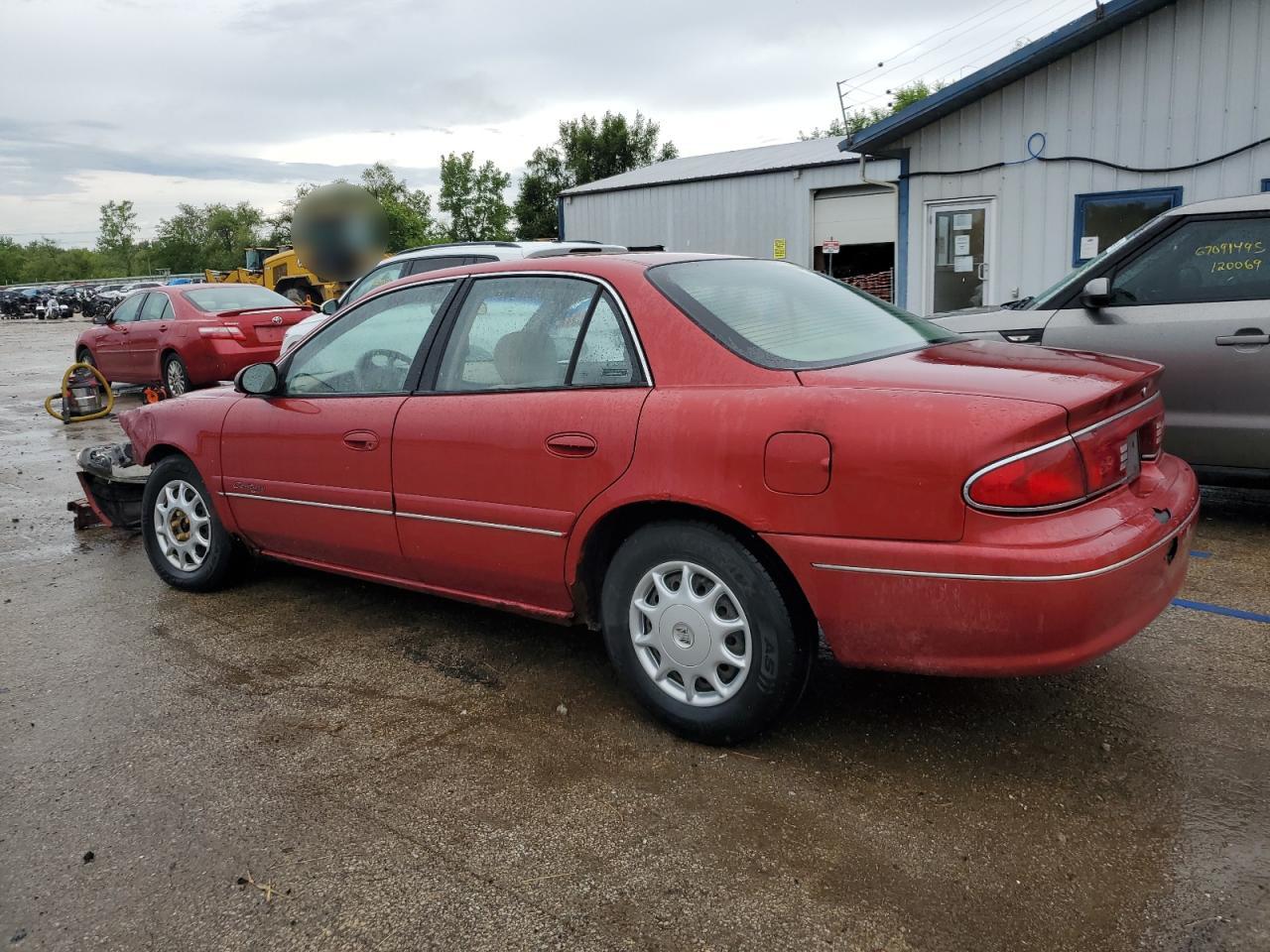 1999 Buick Century Custom red null gas 2G4WS52M9X1551166 photo #3