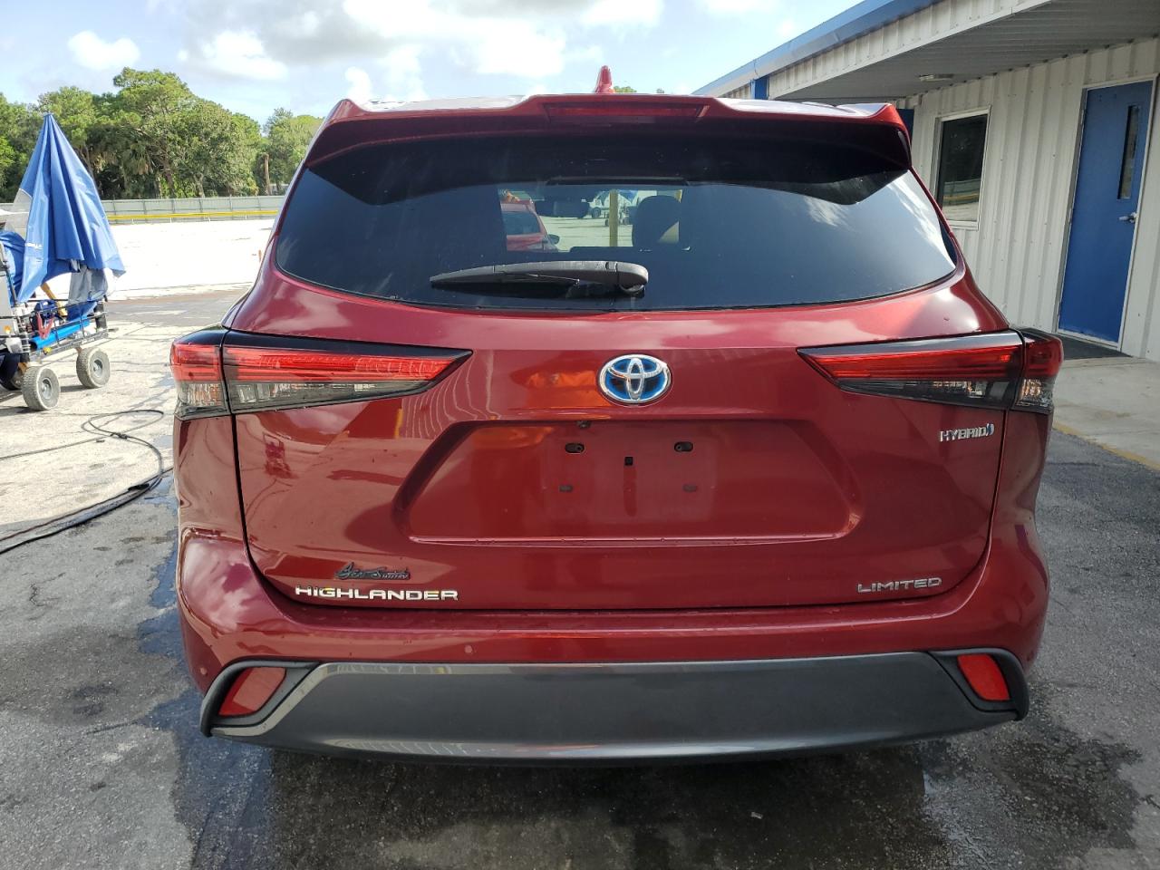 2021 Toyota Highlander Hybrid Limited VIN: 5TDXBRCH8MS045740 Lot: 65394475