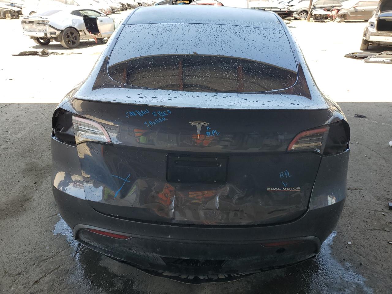 2022 Tesla Model Y VIN: 7SAYGDEF6NF492063 Lot: 66075985