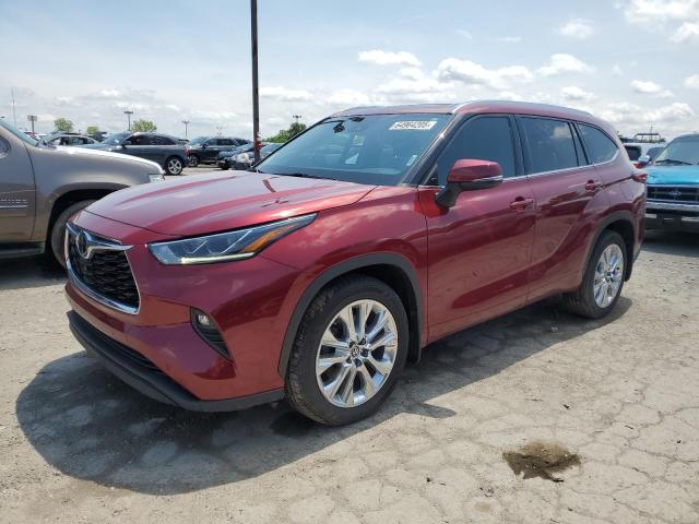  TOYOTA HIGHLANDER 2020 Бордовый