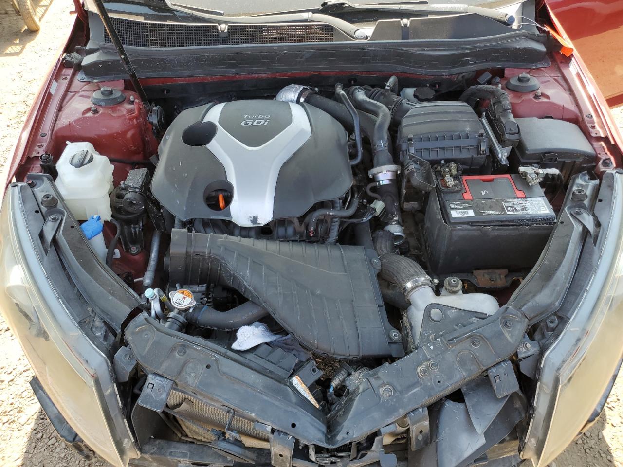 2012 Kia Optima Sx VIN: 5XXGR4A62CG005055 Lot: 64182215