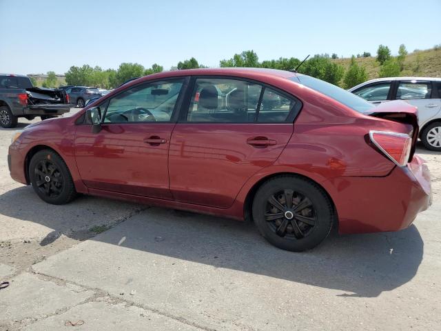  SUBARU IMPREZA 2014 Red
