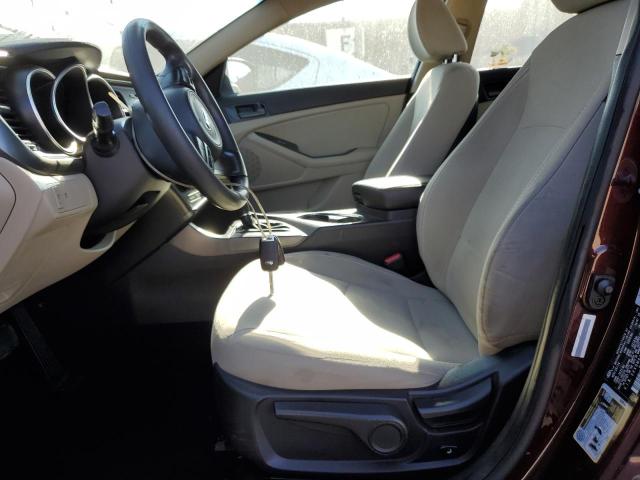 Sedans KIA OPTIMA 2015 Burgundy