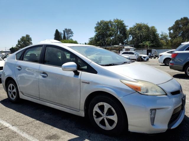 Hatchbacks TOYOTA PRIUS 2013 Srebrny