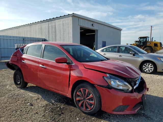  NISSAN SENTRA 2017 Red