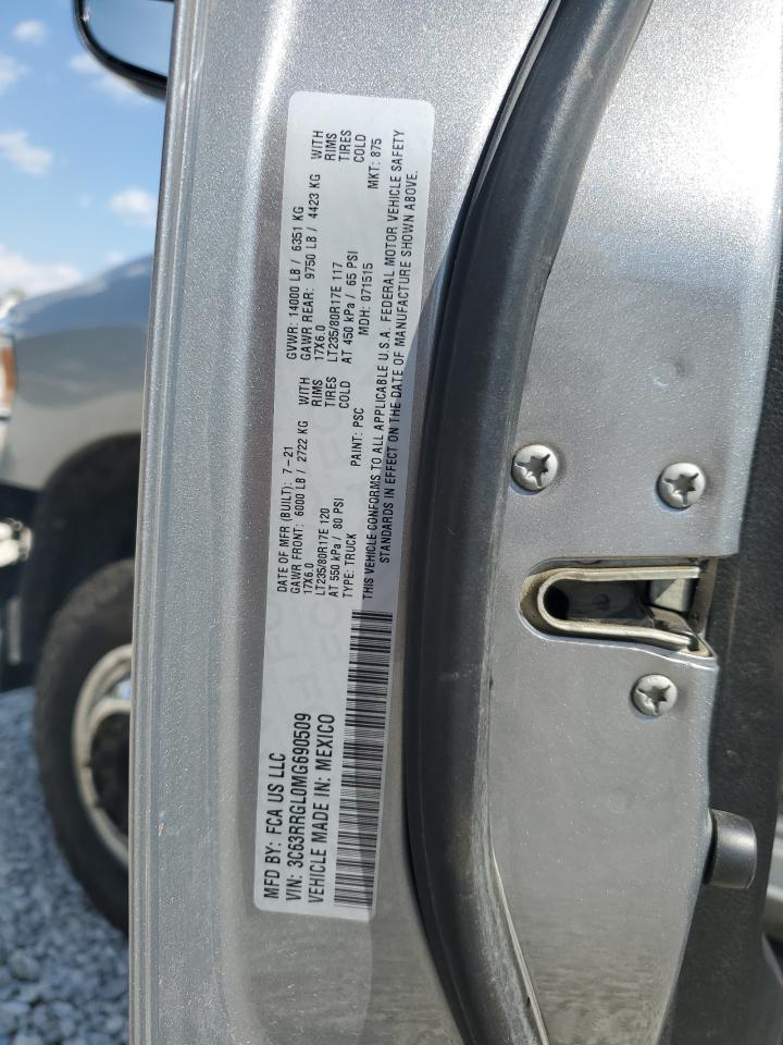 2021 Ram 3500 Tradesman VIN: 3C63RRGL0MG690509 Lot: 60703955
