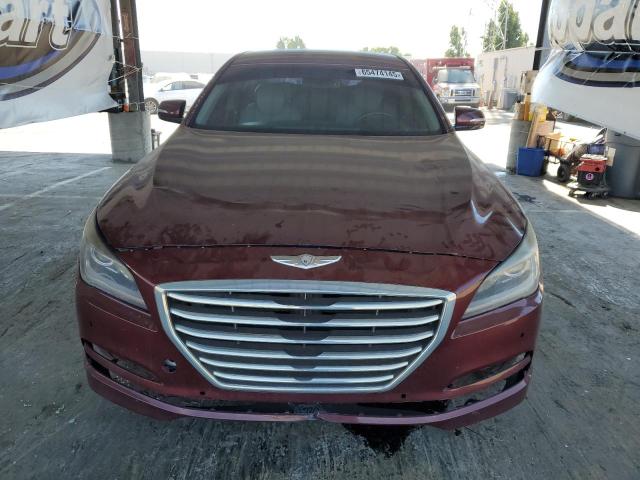 Sedans HYUNDAI GENESIS 2015 Burgundy