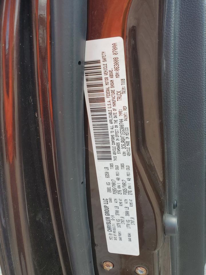 2014 Ram 1500 St VIN: 3C6JR6AT1EG300744 Lot: 65007225