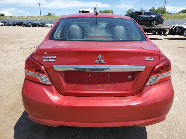 MITSUBISHI MIRAGE 2020 Czerwony