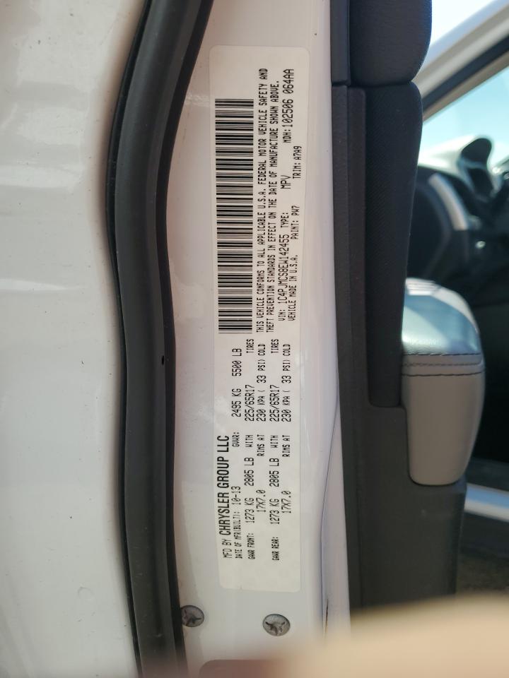 2014 Jeep Cherokee Latitude VIN: 1C4PJMCS8EW142455 Lot: 64837125