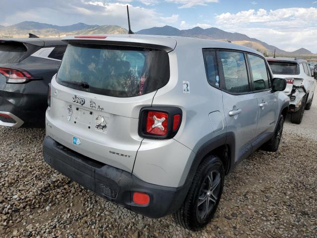  JEEP RENEGADE 2016 Srebrny