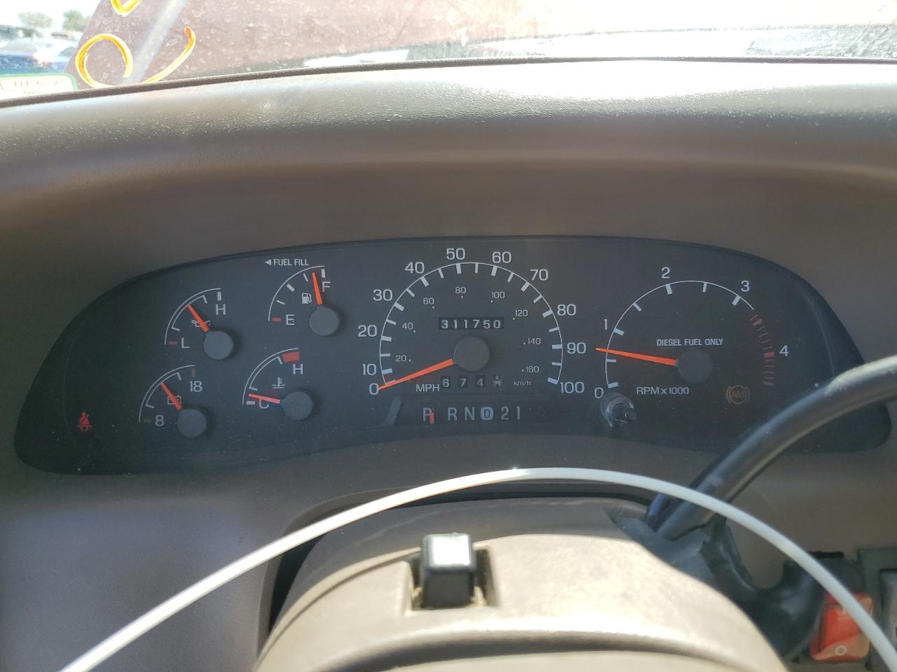 1999 Ford F350 Srw Super Duty VIN: 1FTSX31F1XEA41923 Lot: 64498775