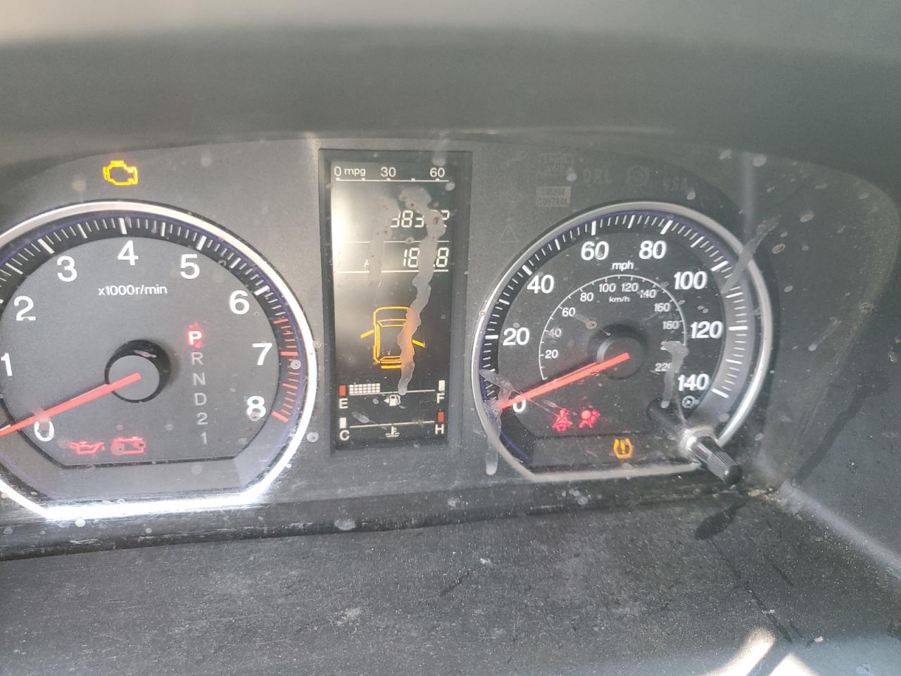 2008 Honda Cr-V Lx VIN: JHLRE383X8C050488 Lot: 66207295