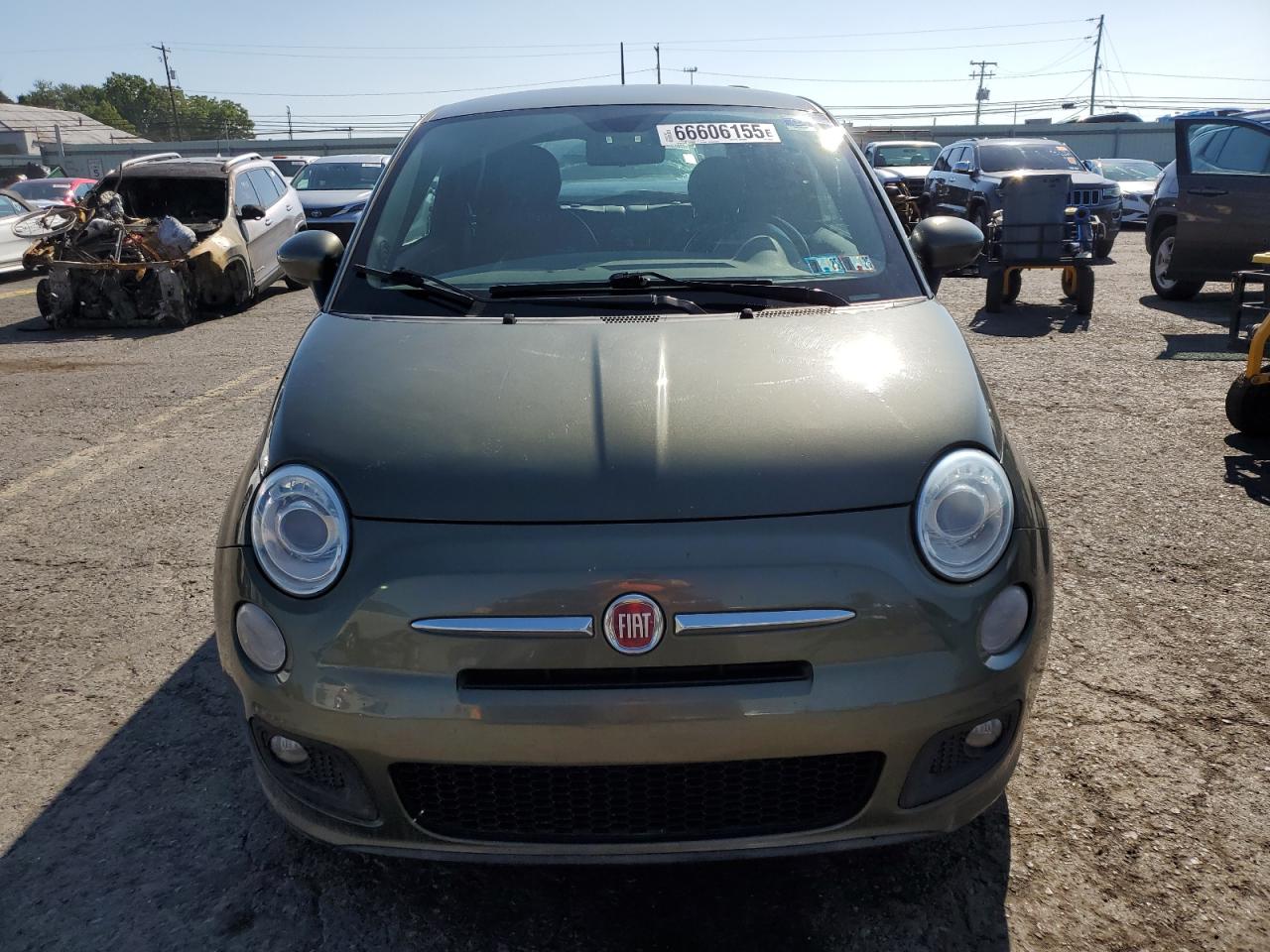 2012 Fiat 500 Sport VIN: 3C3CFFBR8CT200842 Lot: 66606155