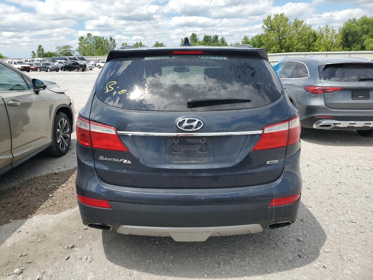 2016 Hyundai Santa Fe Se VIN: KM8SMDHF7GU153504 Lot: 64746435