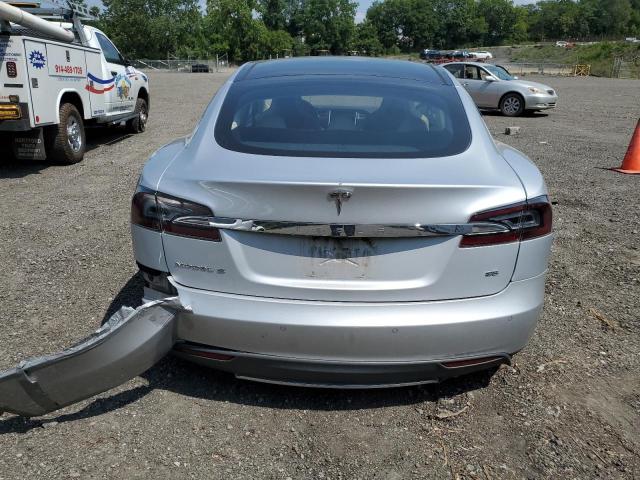 Hatchbacks TESLA MODEL S 2014 Srebrny