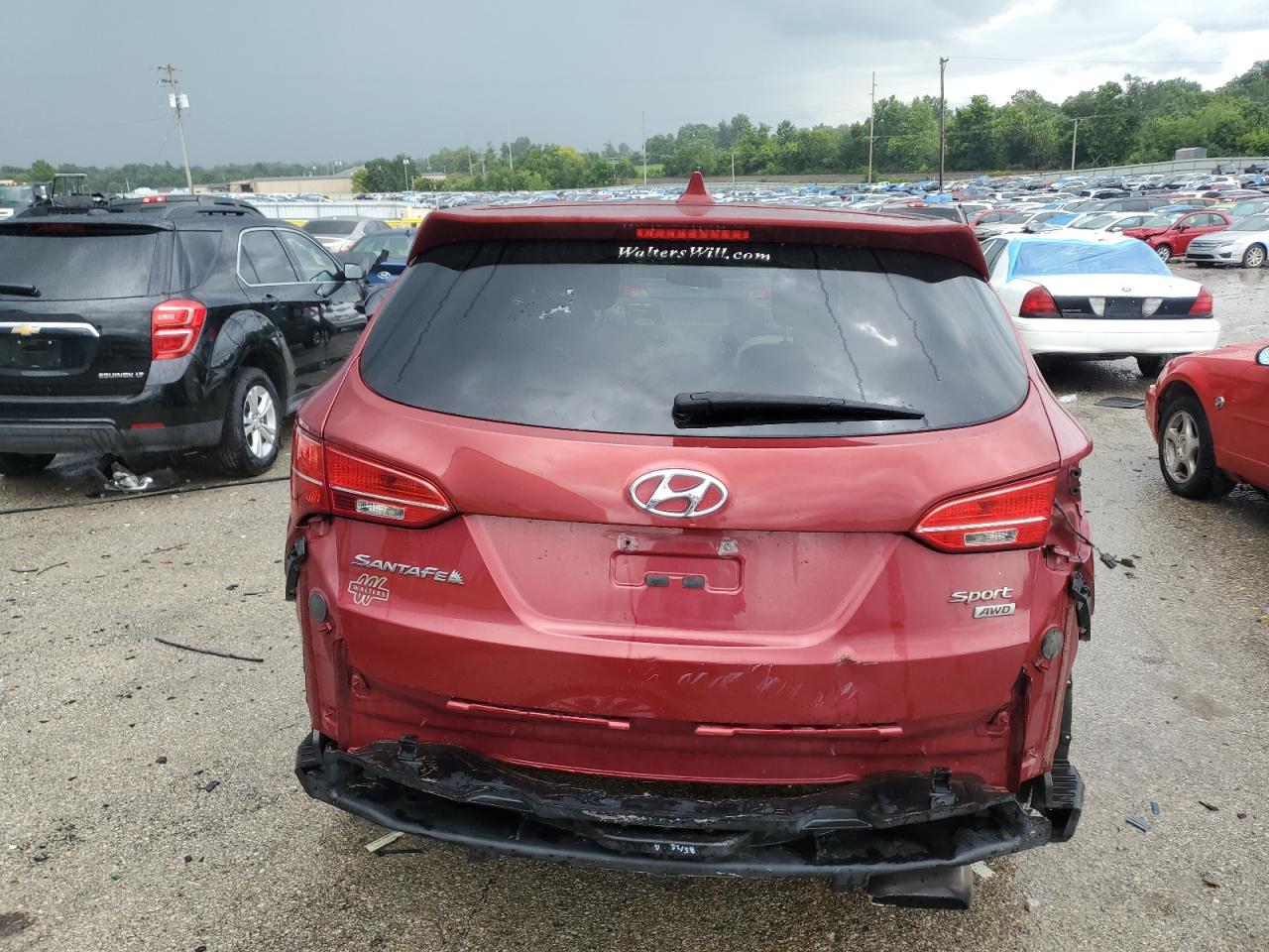 2016 Hyundai Santa Fe Sport VIN: 5XYZTDLB2GG317320 Lot: 64297925