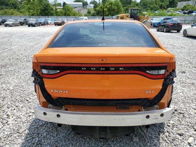 Sedans DODGE DART 2013 Pomarańczowy