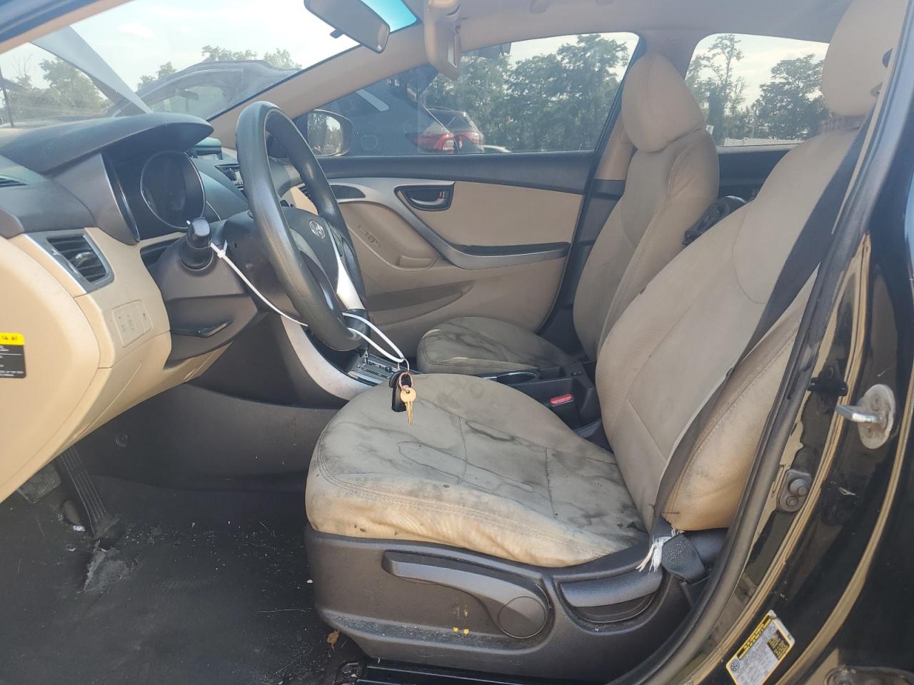 2012 Hyundai Elantra Gls VIN: 5NPDH4AE8CH136279 Lot: 62868795