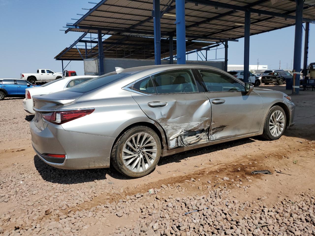 2019 Lexus Es 300H grey null hybrid JTHB21B11K2038891 photo #4