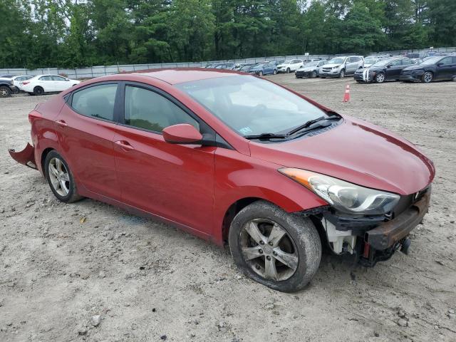  HYUNDAI ELANTRA 2012 Красный