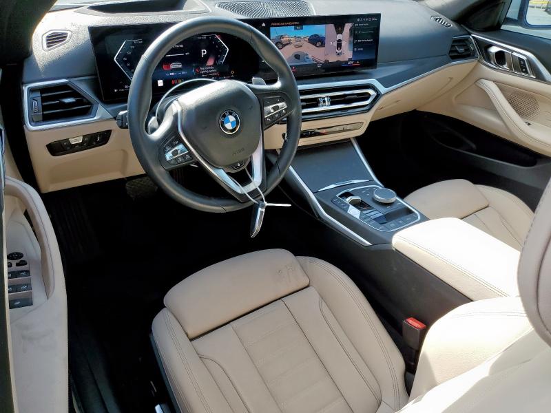  BMW 4 SERIES 2024 Белы