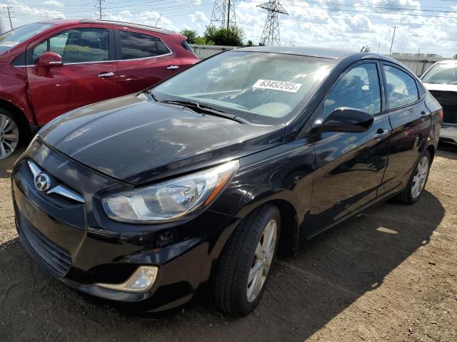  HYUNDAI ACCENT 2012 Czarny