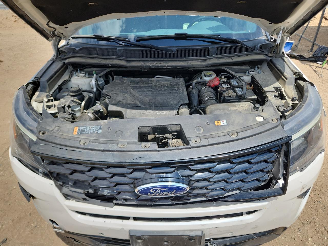 2018 Ford Explorer Sport VIN: 1FM5K8GTXJGB89887 Lot: 65652625