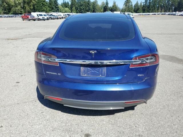  TESLA MODEL S 2015 Blue